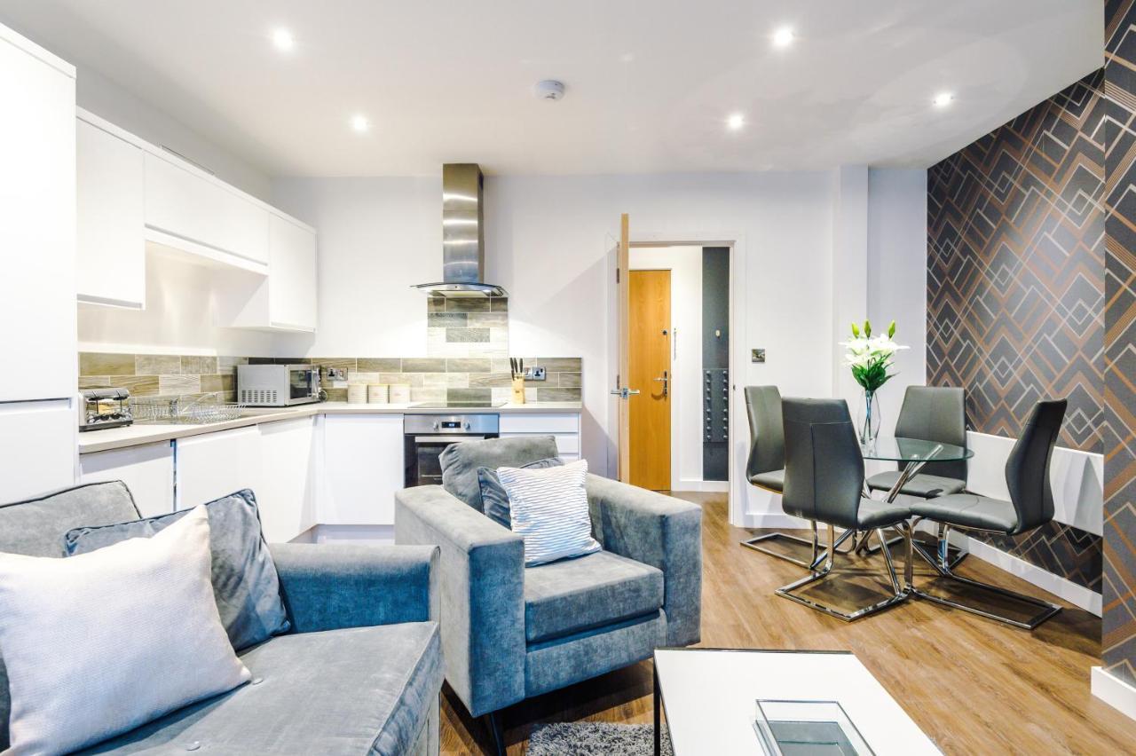 The Popworks 2 Bedroom Apartment - Mcr Dens マンチェスター エクステリア 写真