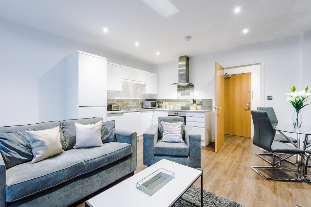 The Popworks 2 Bedroom Apartment - Mcr Dens マンチェスター エクステリア 写真