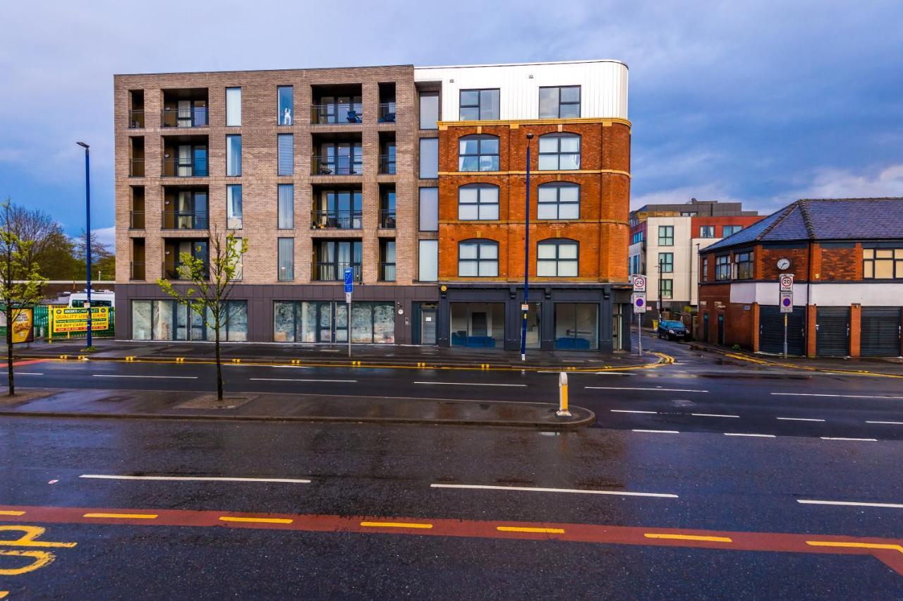 The Popworks 2 Bedroom Apartment - Mcr Dens マンチェスター エクステリア 写真